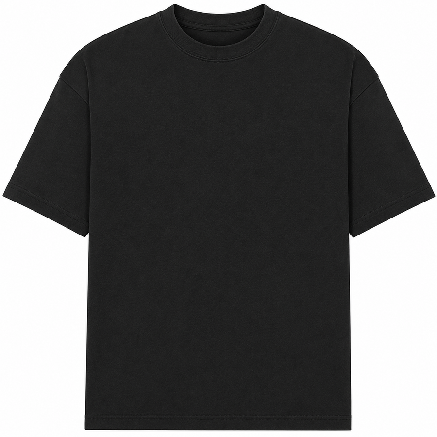 Custom Printed Adults Unisex T-Shirt — Design Your Own Black