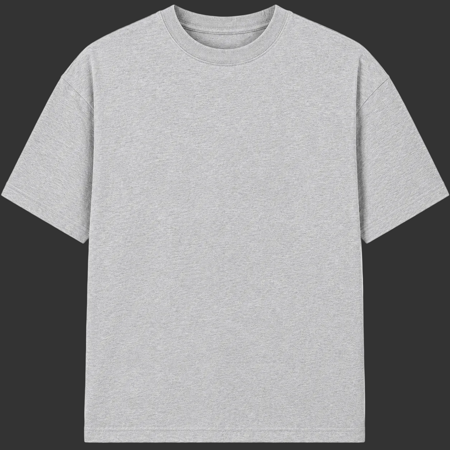 Kids Custom Printed T-Shirt — Design Your Own Heather Grey