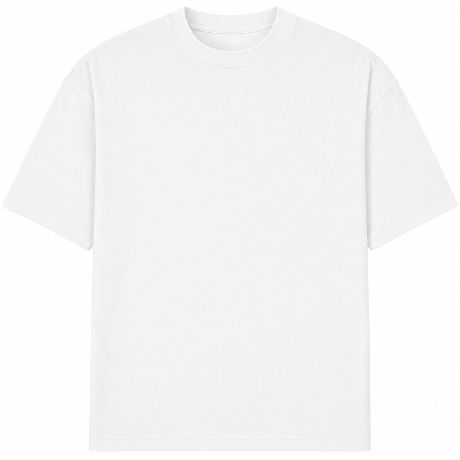 Custom Printed Adults Unisex T-Shirt — Design Your Own white